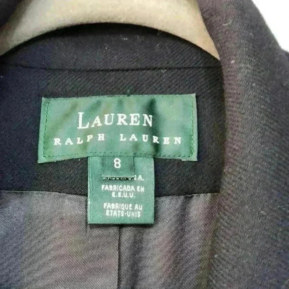 Ralph Lauren Vintage Military Blazer Size 8 - Picture 2 of 11